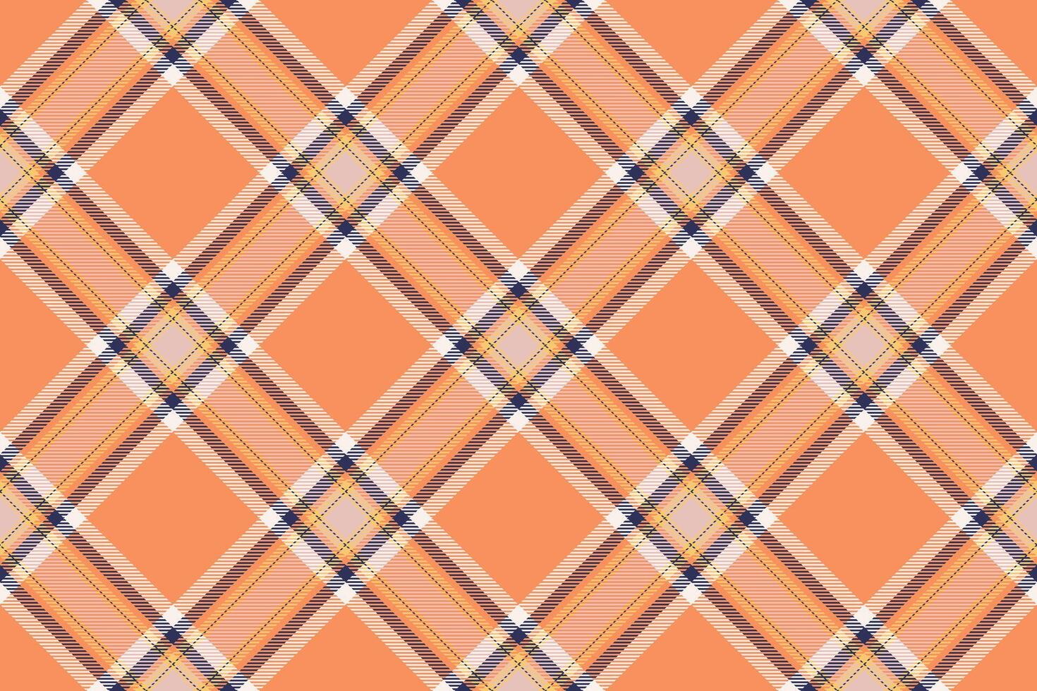 Tartan plaid background, diagonal check seamless pattern. fabric texture for textile print, wrapping paper, gift card, wallpaper. vector