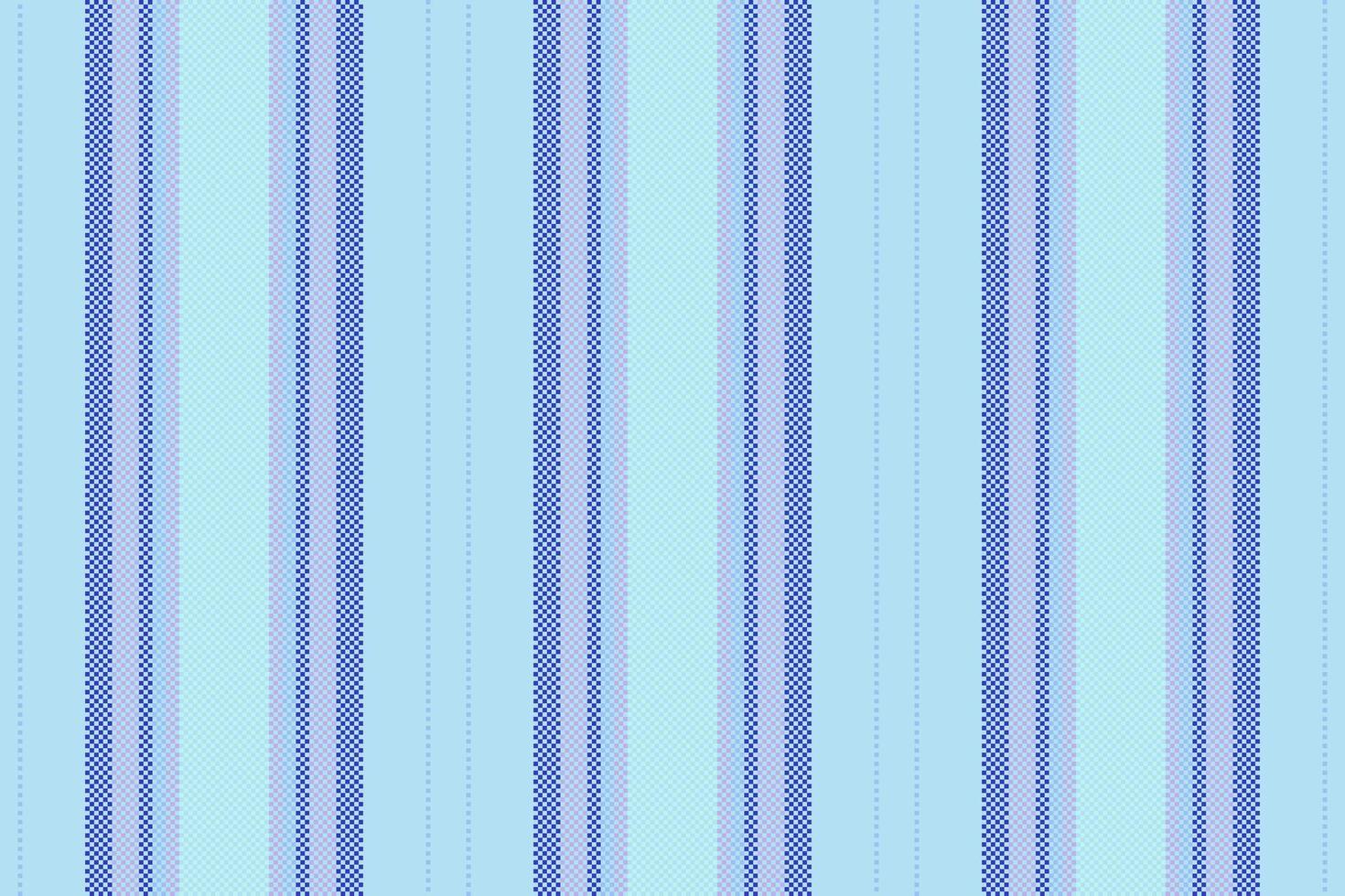 Dined background vertical fabric, hanukkah pattern textile. Pritish stripe texture lines seamless in light and blue colors. vector