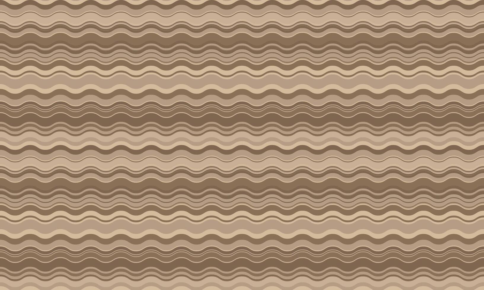 Abstract background with wavy stripes in vibrant colors, creating a rippled, liquid effect. Smooth curves and textured lines add elegance, vitality, and creativity. Ideal for wallpaper or textile. vector