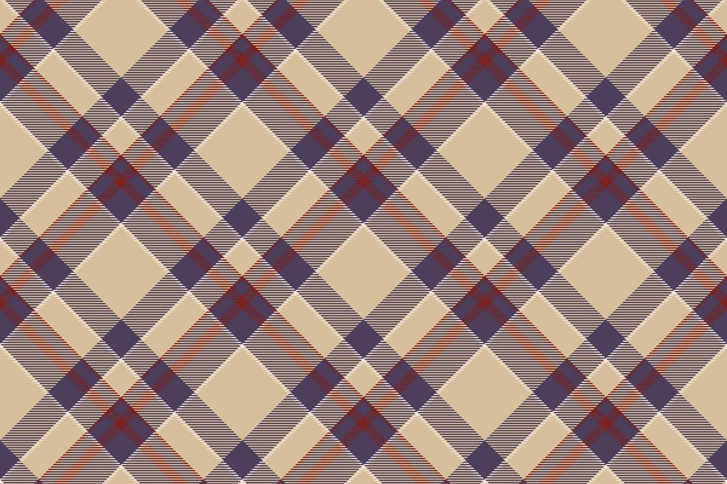 Tartan plaid background, diagonal check seamless pattern. fabric texture for textile print, wrapping paper, gift card, wallpaper. vector