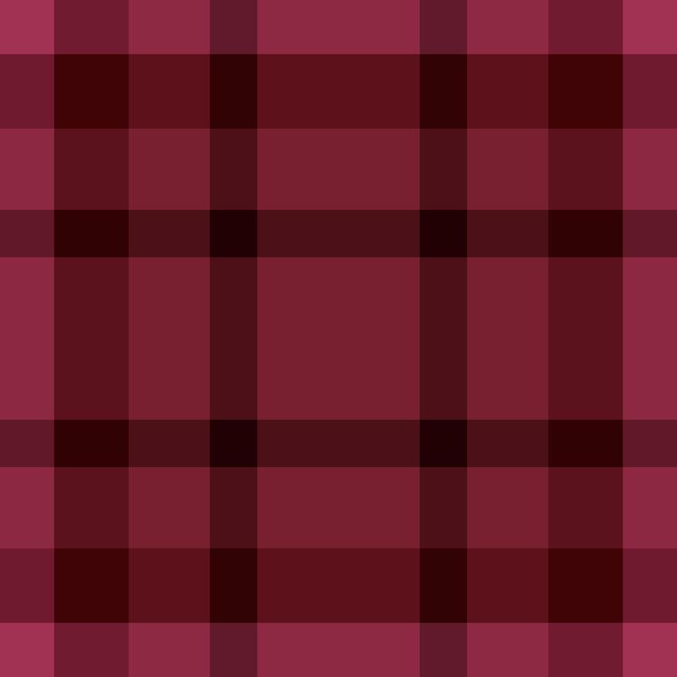 Party pattern check , isolation texture seamless textile. Robe plaid background fabric tartan in red and dark colors. vector