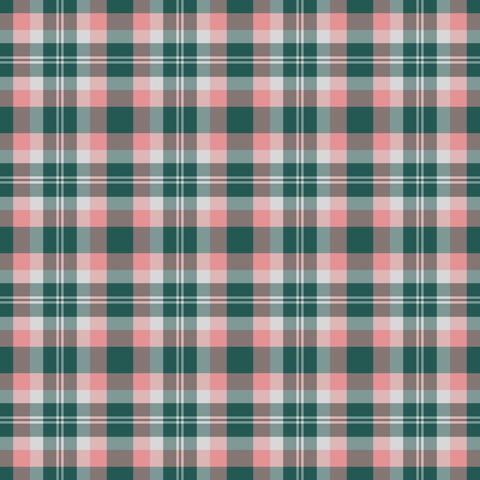 Illustration fabric background , vivid texture plaid seamless. Dog tooth check textile pattern tartan in pastel and teal colors. vector
