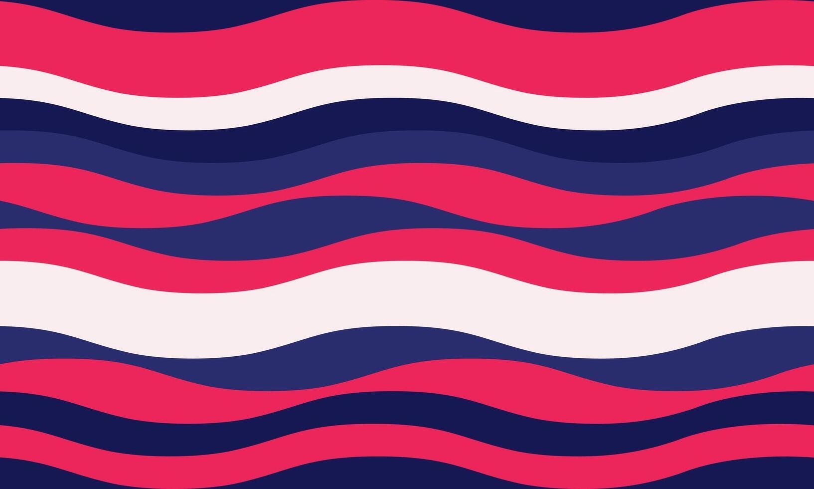 Abstract background with wavy stripes in vibrant colors, creating a rippled, liquid effect. Smooth curves and textured lines add elegance, vitality, and creativity. Ideal for wallpaper or textile. vector