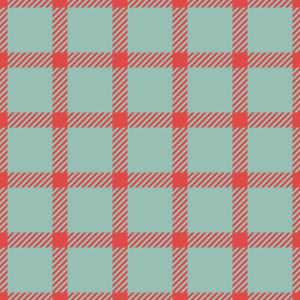 Form plaid texture background, wool textile check . Purchase fabric pattern seamless tartan in red and pastel colors. vector