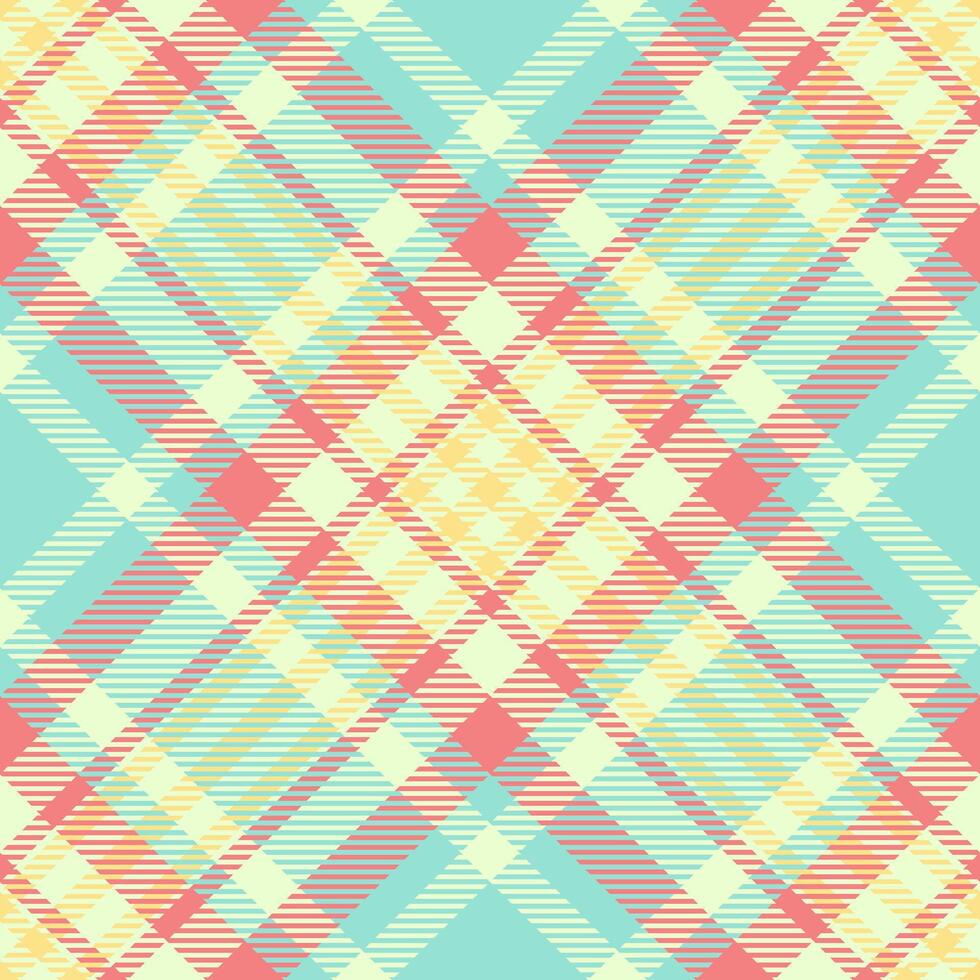 Textile design of textured plaid. Checkered fabric pattern swatch for shirt, dress, suit, wrapping paper print, invitation and gift card. vector