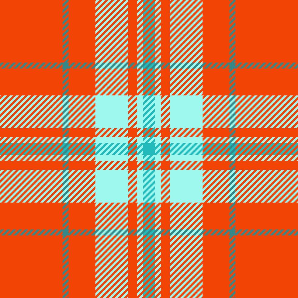 Scottish tartan background, veil plaid texture fabric. Pano check pattern textile seamless in teal and bright colors. vector