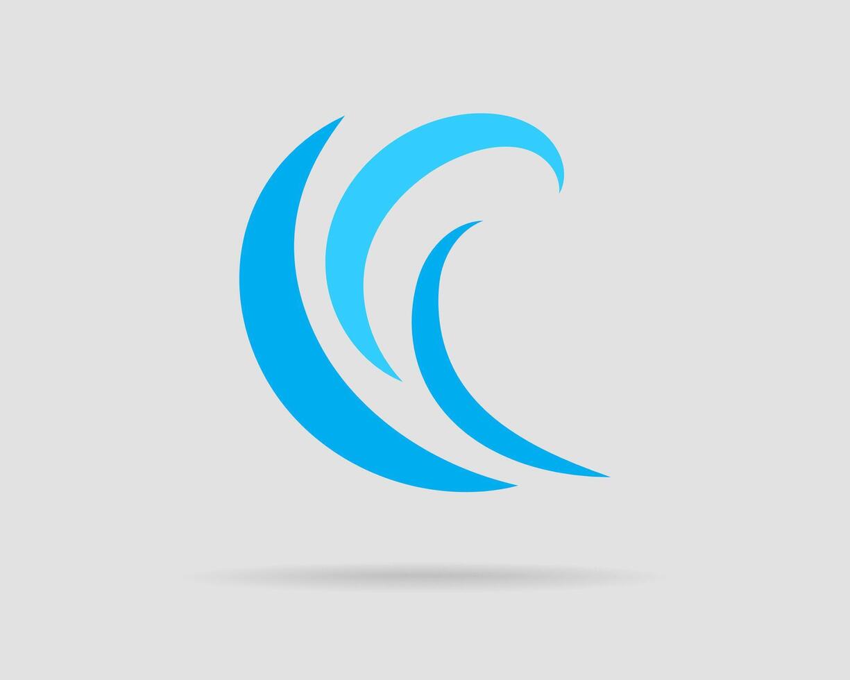 Waves design. Water wave icon. Wavy lines isolated. vector
