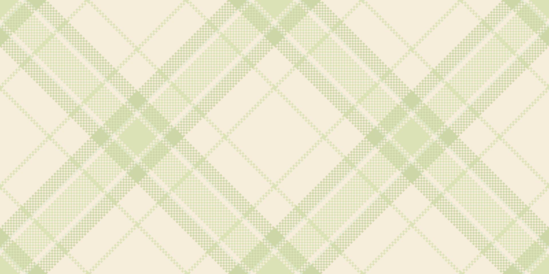 Continuity background fabric textile, panel seamless texture. Figure pattern check plaid tartan in light and antique white colors. vector