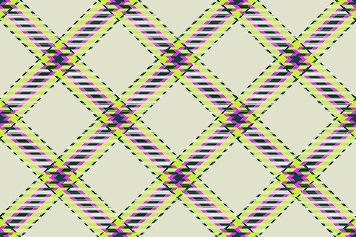Tartan plaid background, diagonal check seamless pattern. fabric texture for textile print, wrapping paper, gift card, wallpaper. vector