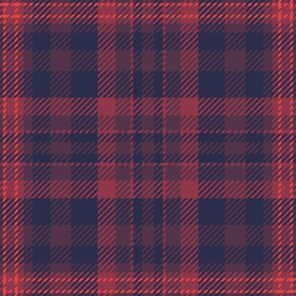 Customized pattern seamless , apparel textile background plaid. Frame fabric check texture tartan in red and pink colors. vector