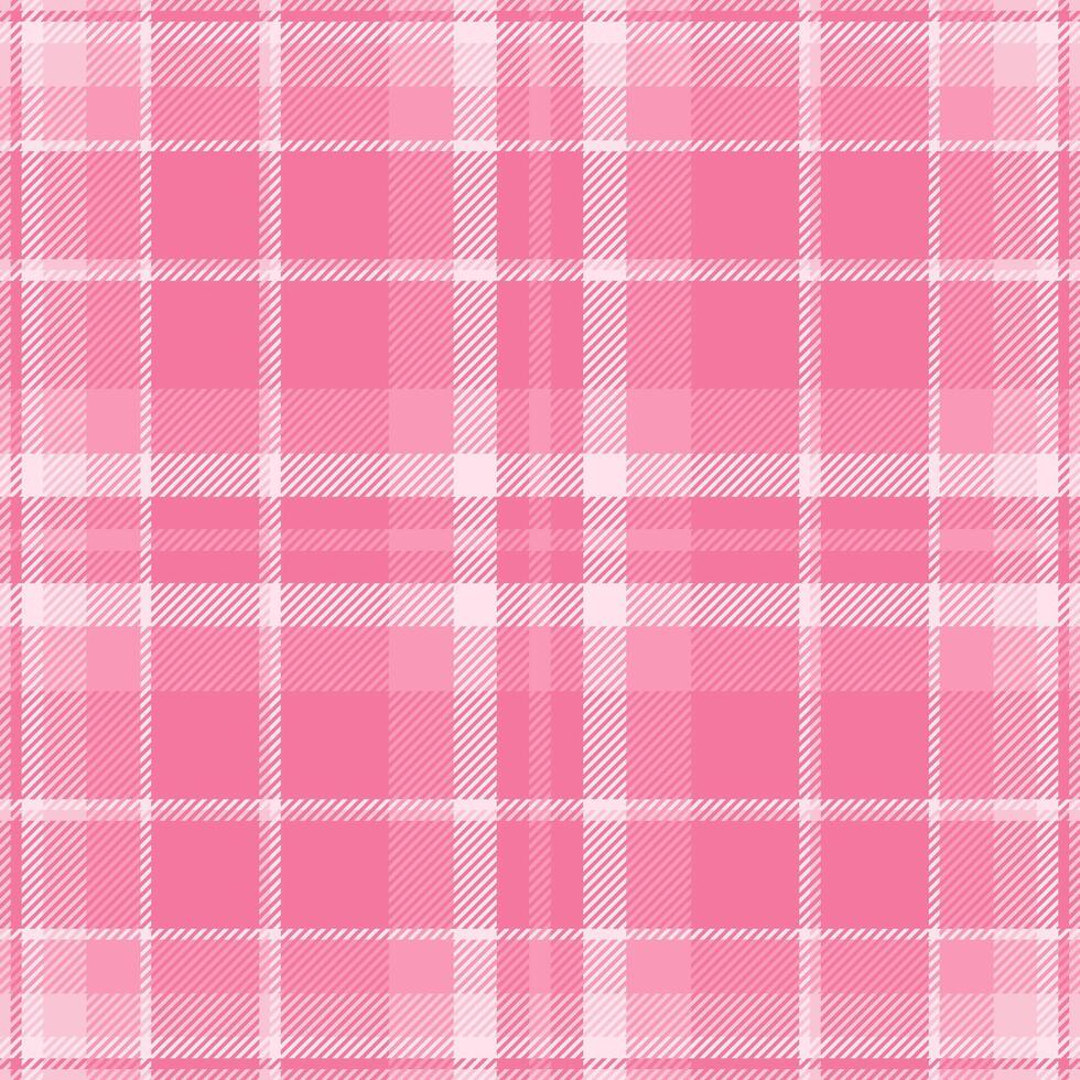 Grunge texture tartan , italian seamless textile plaid. Tiny pattern fabric check background in red and light colors. vector