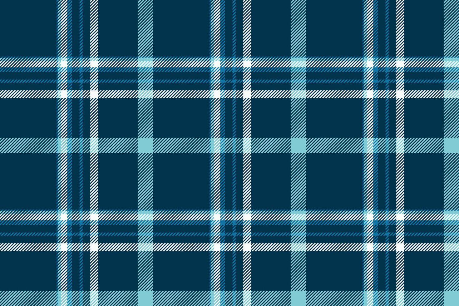 Plaid background, check seamless pattern in blue. fabric texture for textile print, wrapping paper, gift card or wallpaper. vector