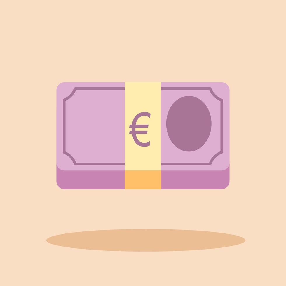 Flat illustration dollar High Quality Euro Illustration Currency Symbol Design vector