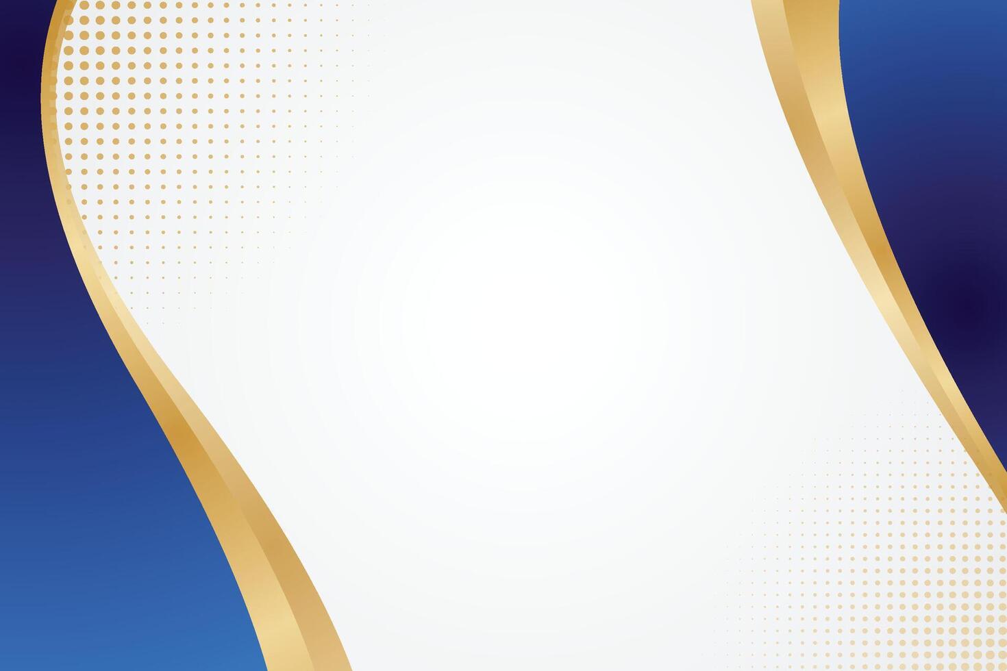 Blue and golden background with shape and texture vector