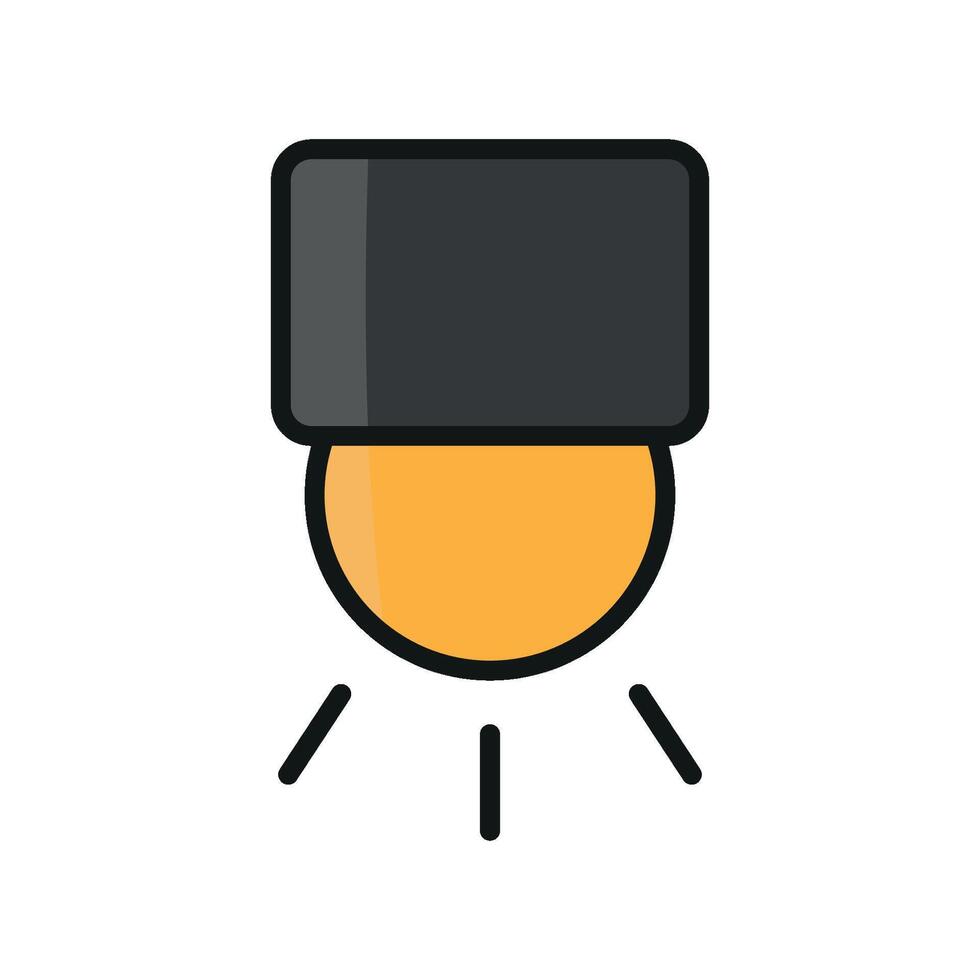 Light bulb icon concept balancing simplicity and modern design trends seamlessly vector
