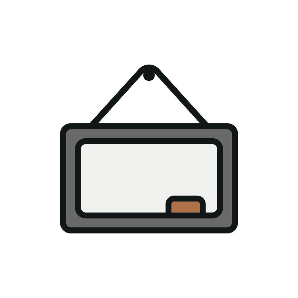 A Blackboard stationery vector