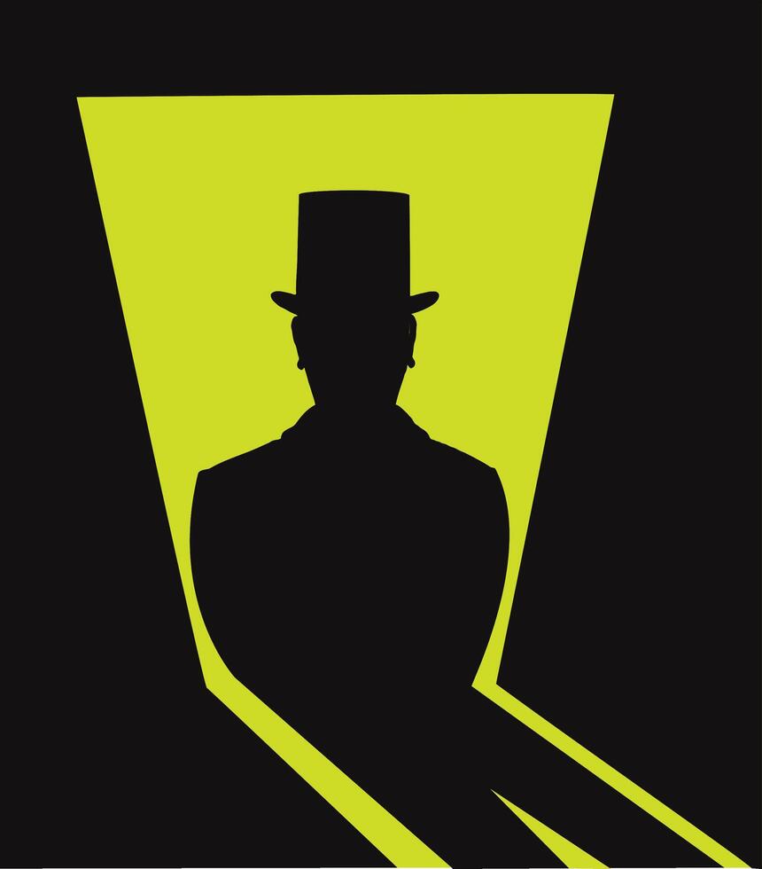 The man in the hat by james clemens vector
