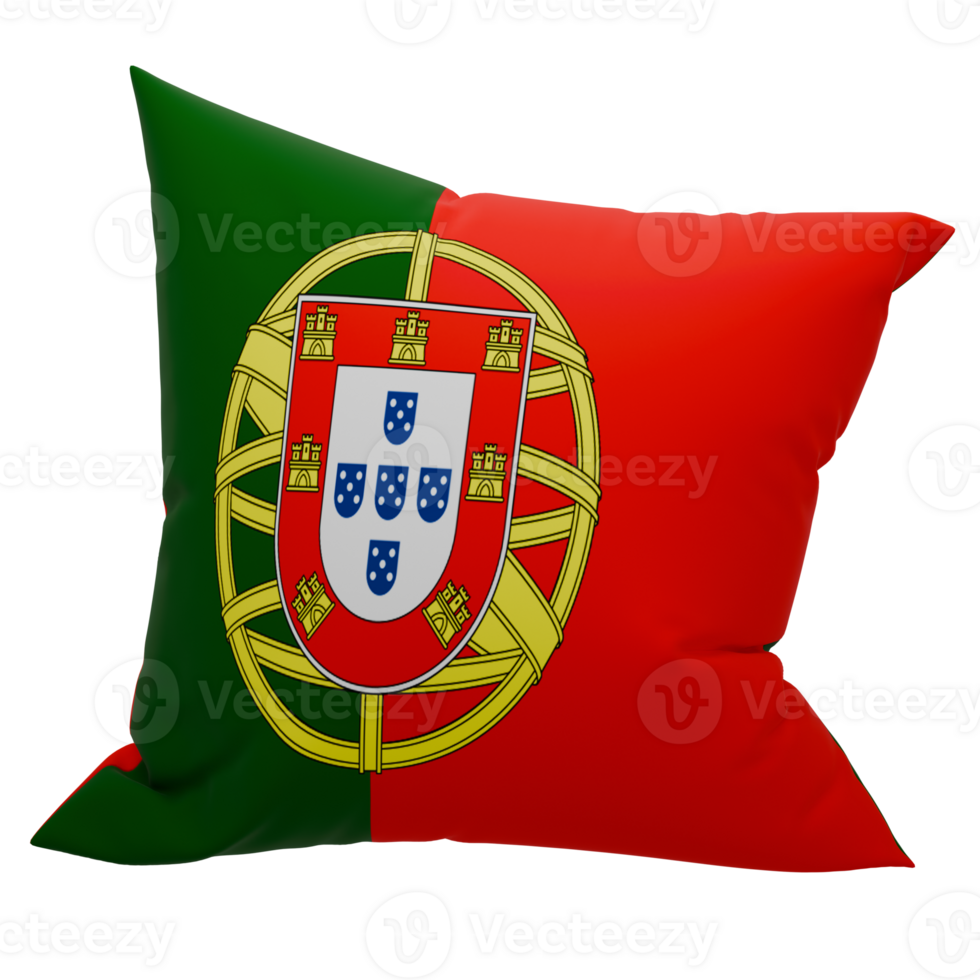 Portugal flag pillow png