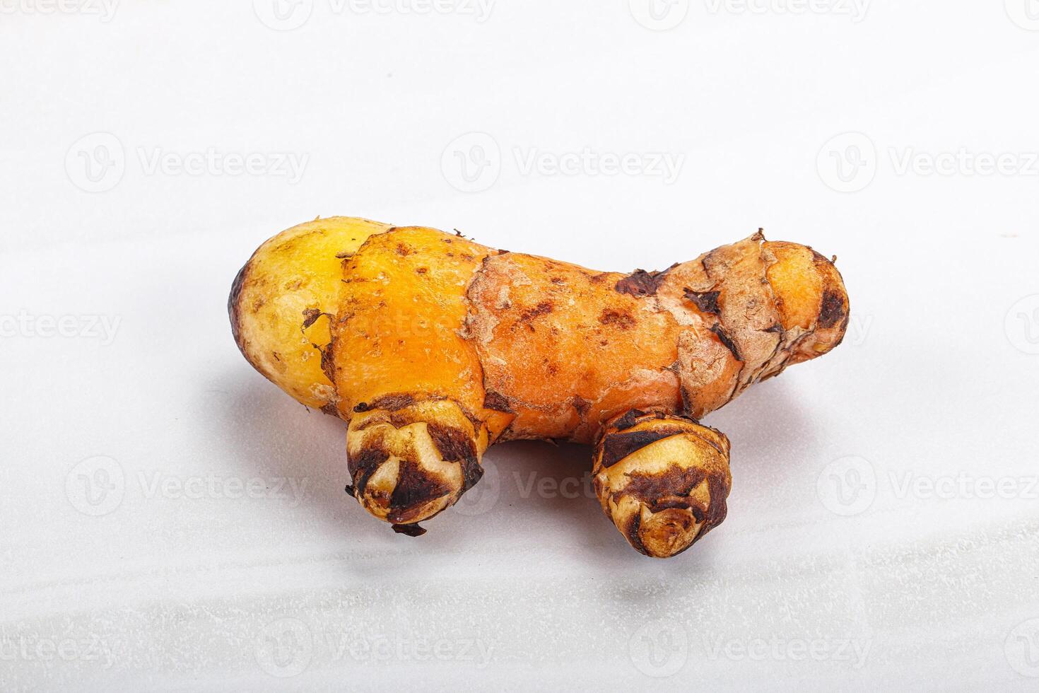 Fresh curcuma root for cooking photo