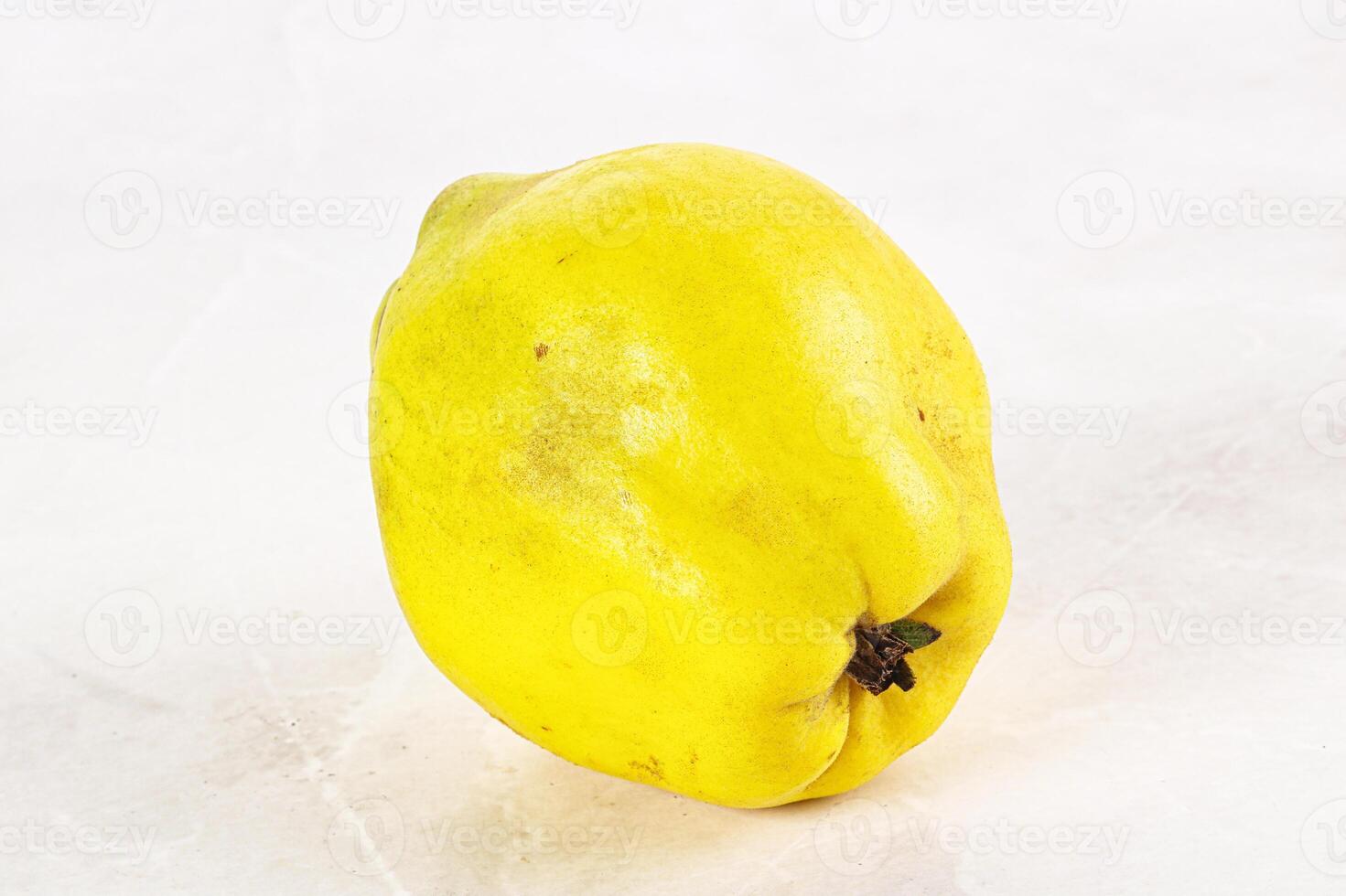 Ripe sweet organic quince fruit photo