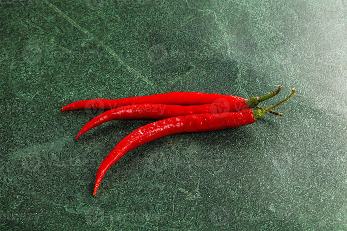 Red hot chilli peppers heap photo
