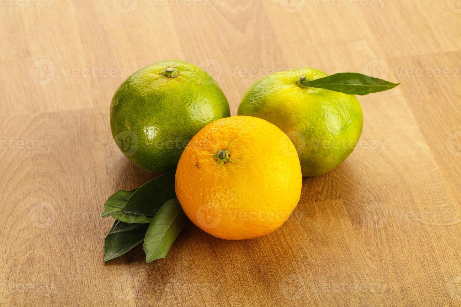 Fresh ripe sweet juicy mandarins photo