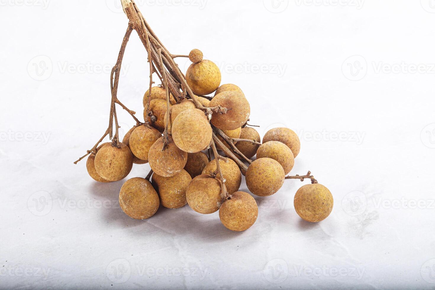 Ripe sweet tropical Longan fruit photo