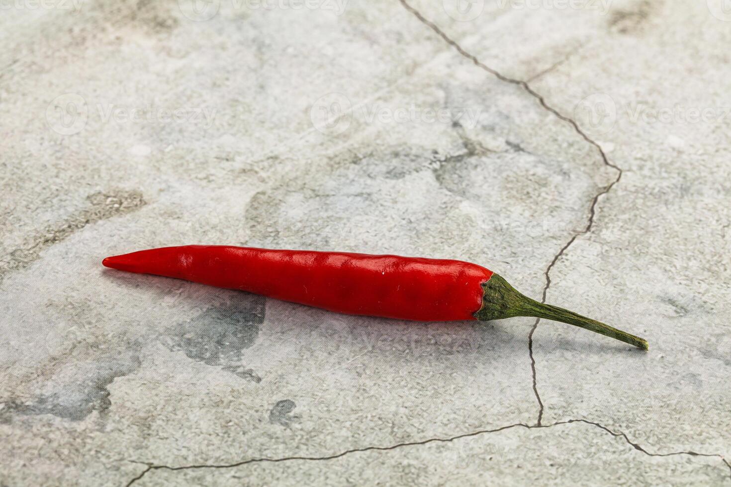 Spice ripe red chili pepper photo