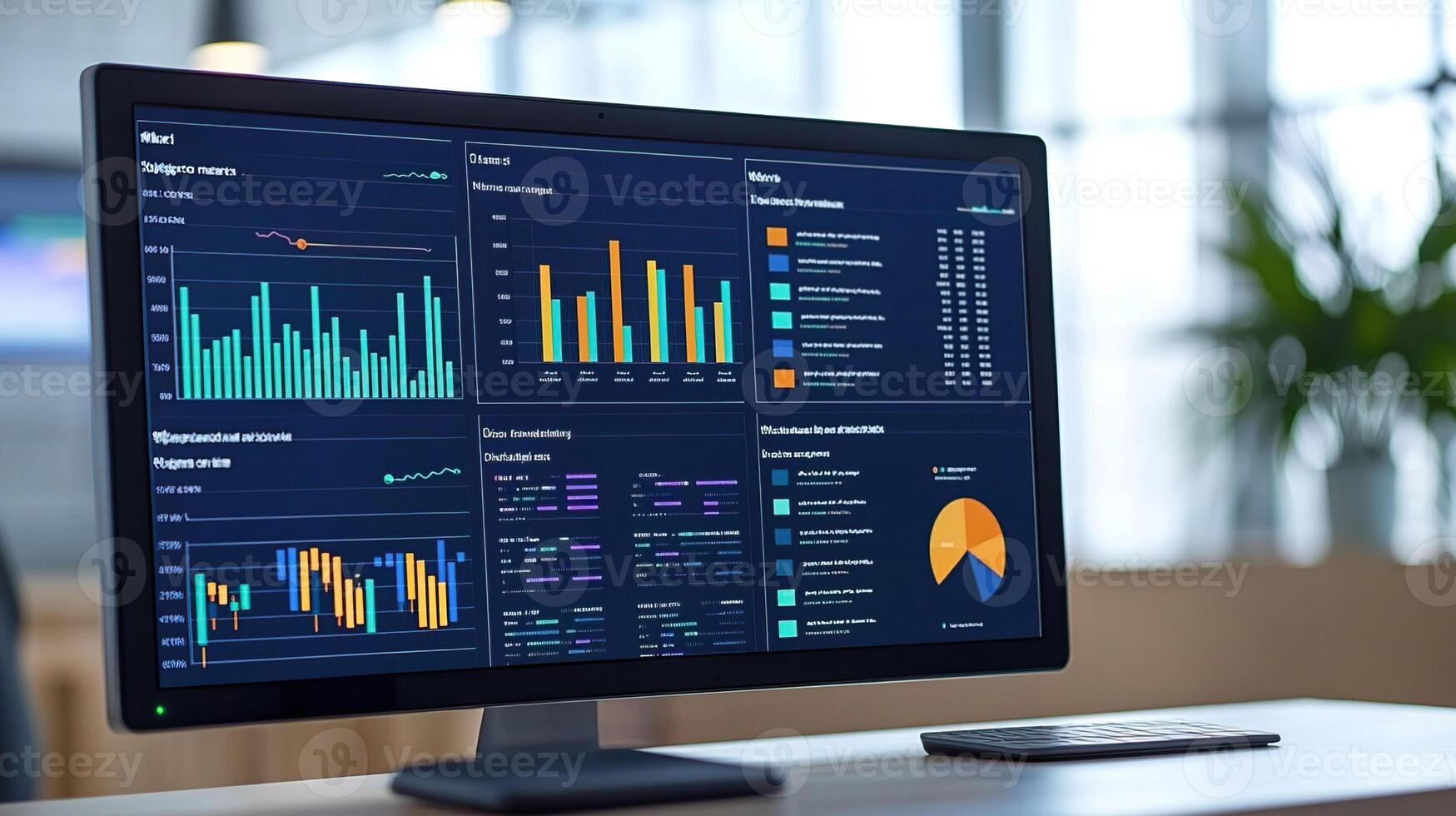Dashboard Displaying Predictive Analytics Insights photo
