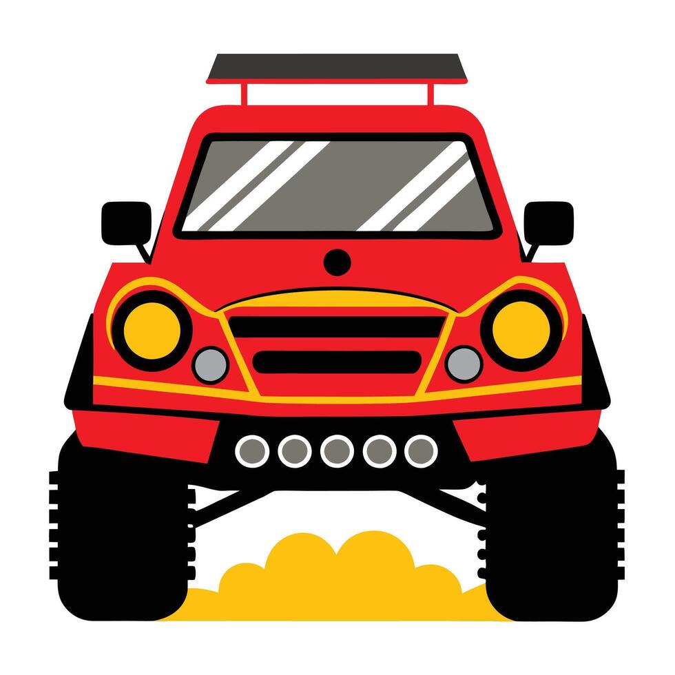 Off road vehicle vector
