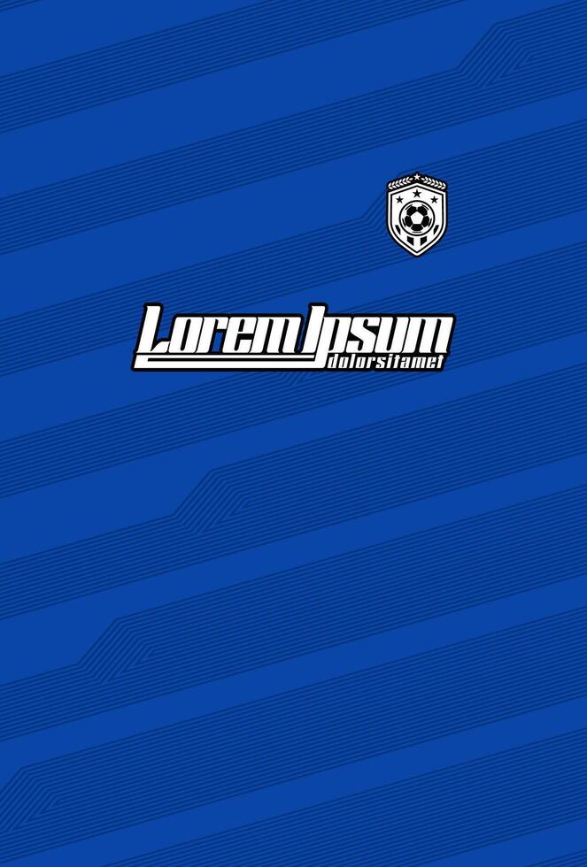 Abstract background for sports jersey pattern line blue vector