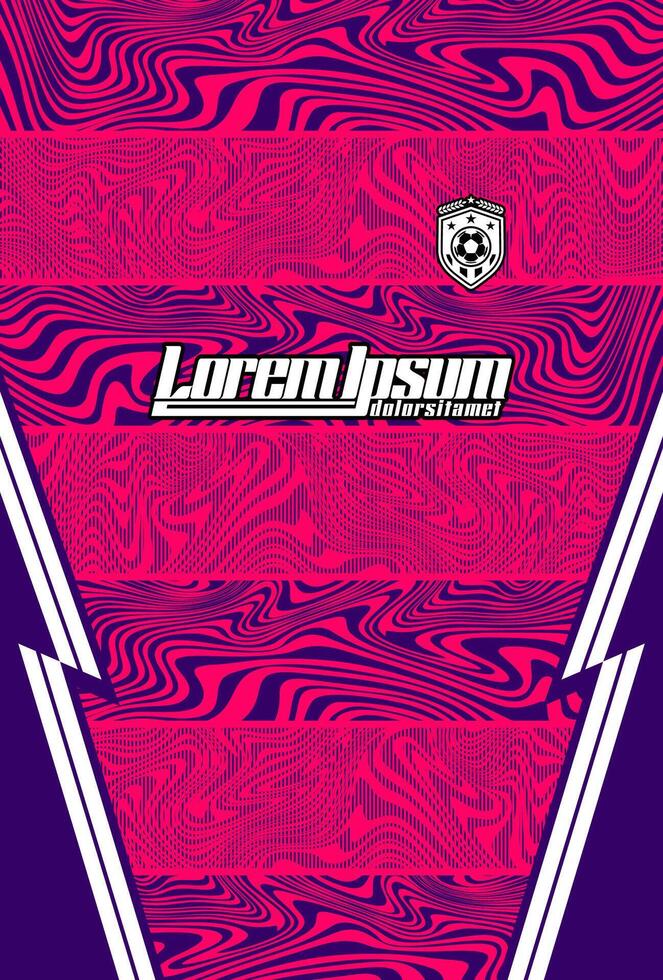 Abstract background for sports jersey pattern pink vector
