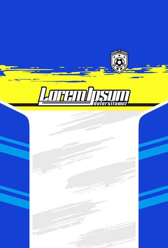 Abstract background for sports jersey pattern brush blue vector