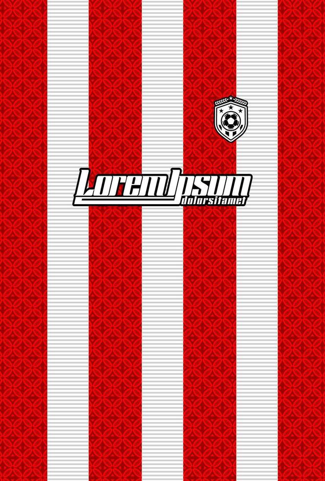 Red and white striped background vector