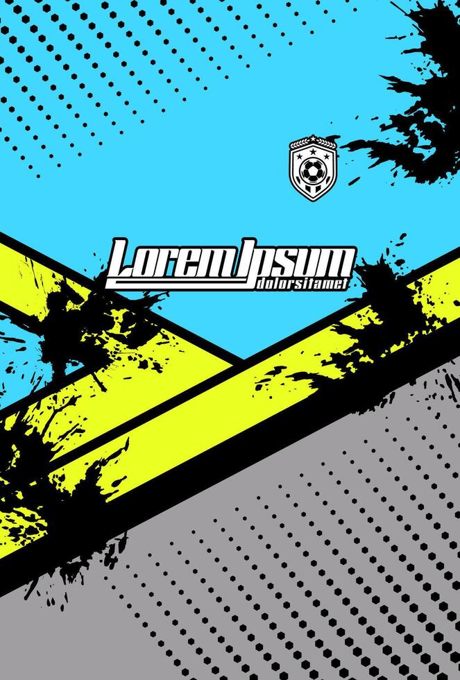 Abstract background for sports jersey pattern gray vector
