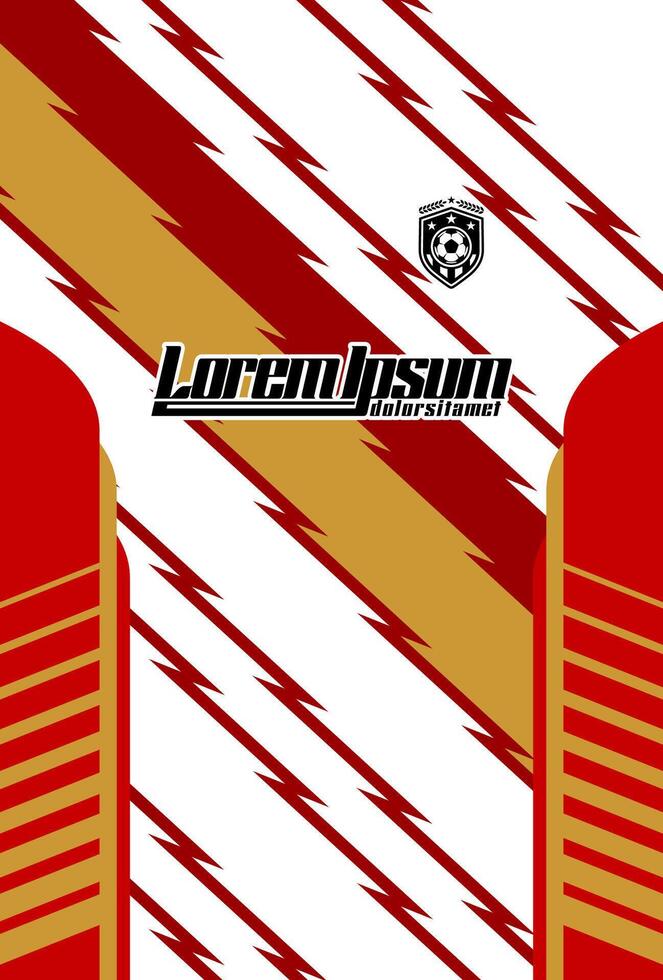 Abstract background for sports jersey pattern ruby red vector