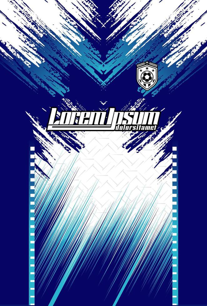 Abstract background for sports jersey pattern navy blue vector