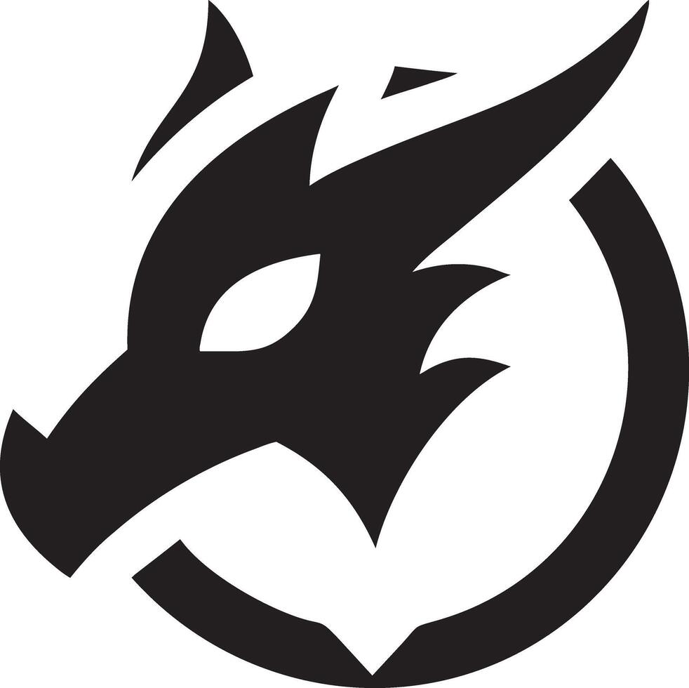 the logo for the team is black and white vector