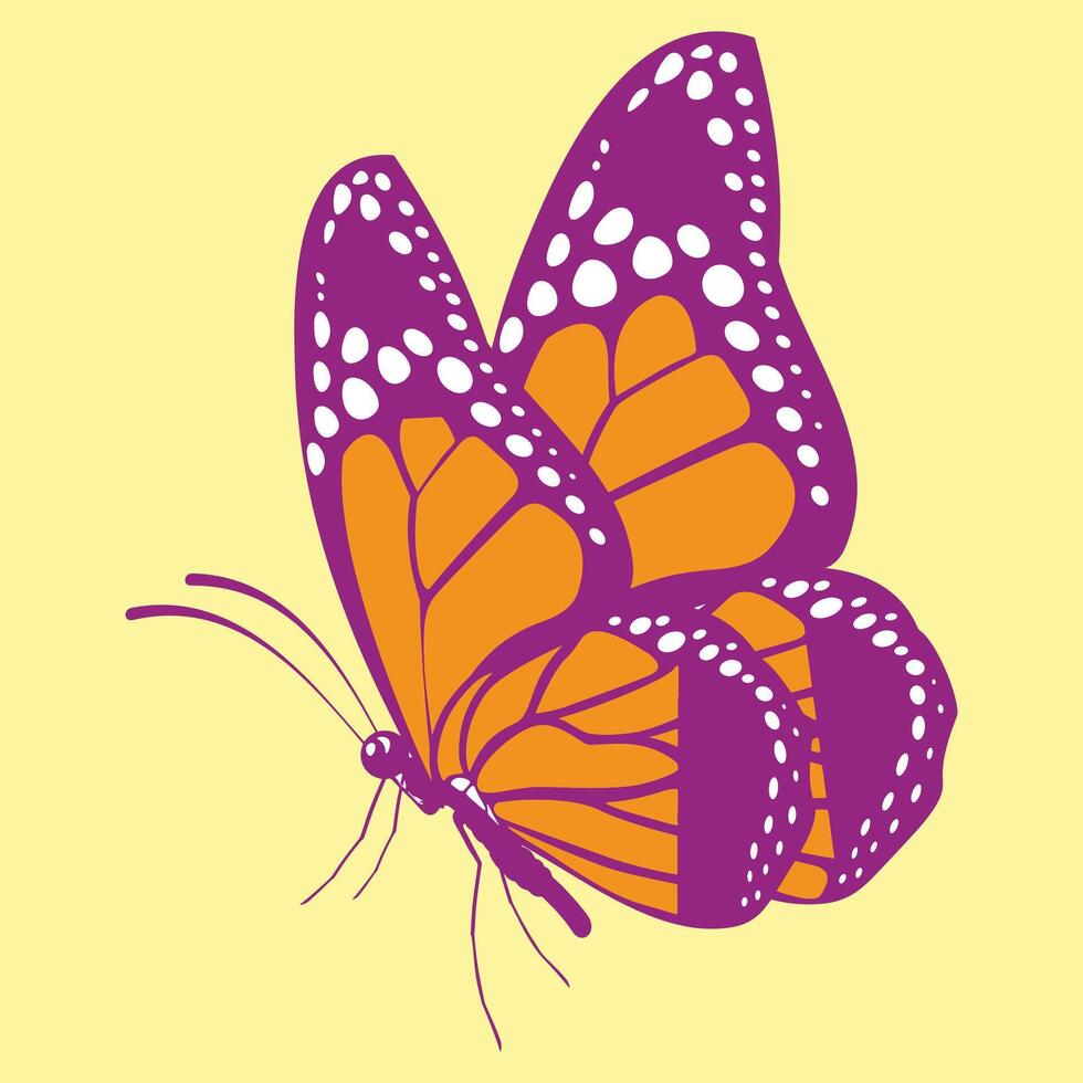 Butterfly - Monarch Butterfly design vector