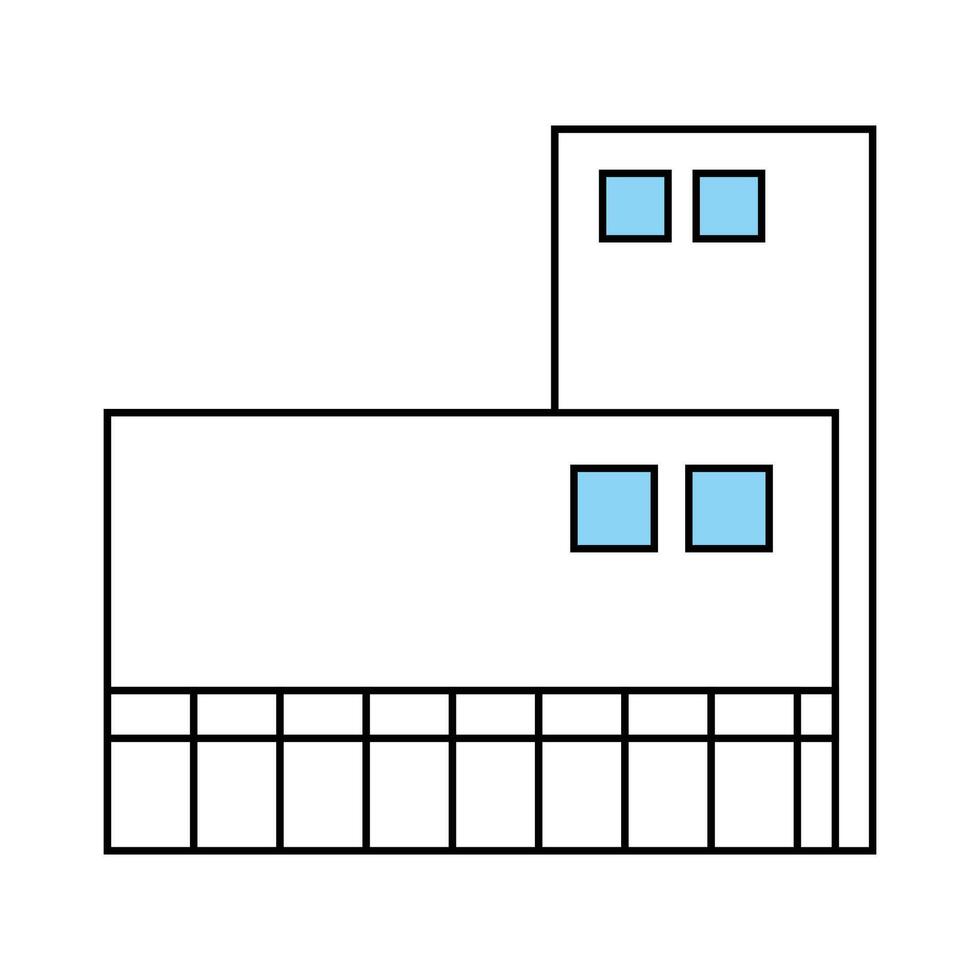minimalist house types vector