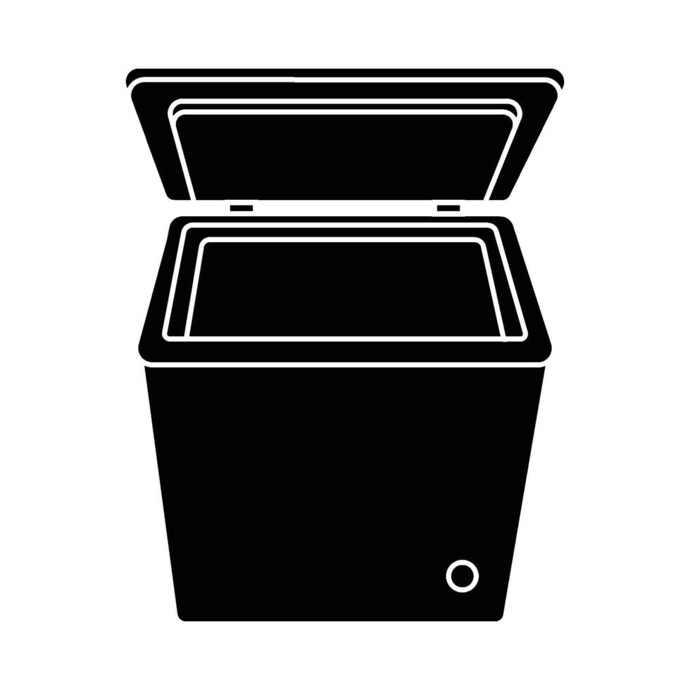 refrigeration freezer icon vector