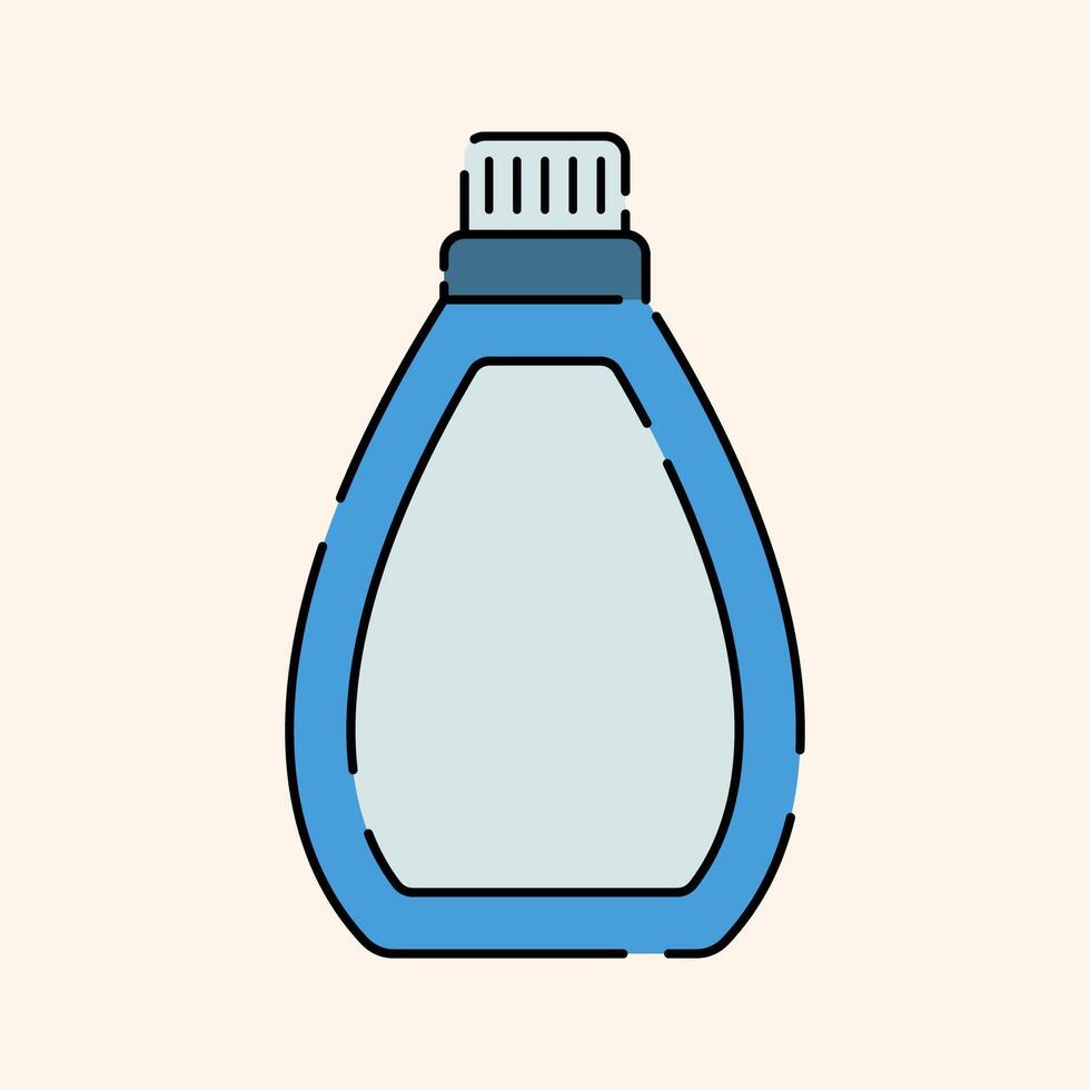 Liquid Detergent Icon Illustration vector