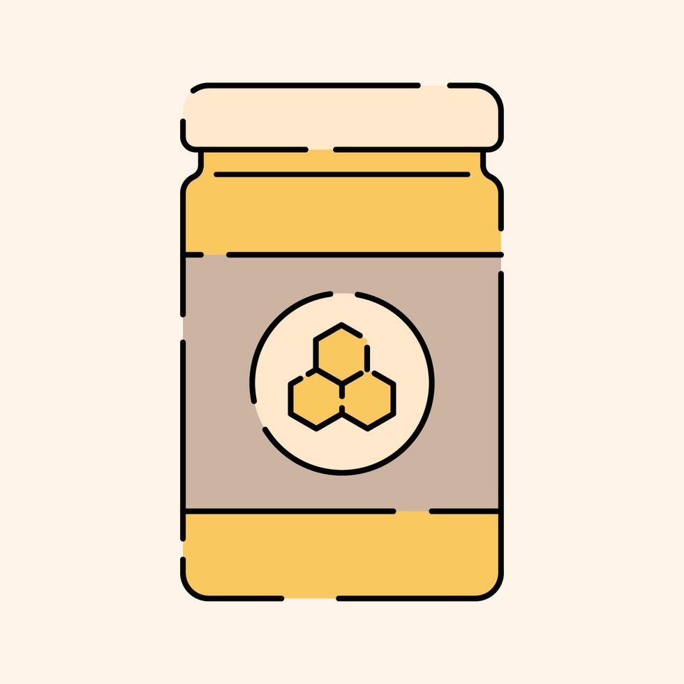 Honey Icon Illustration vector