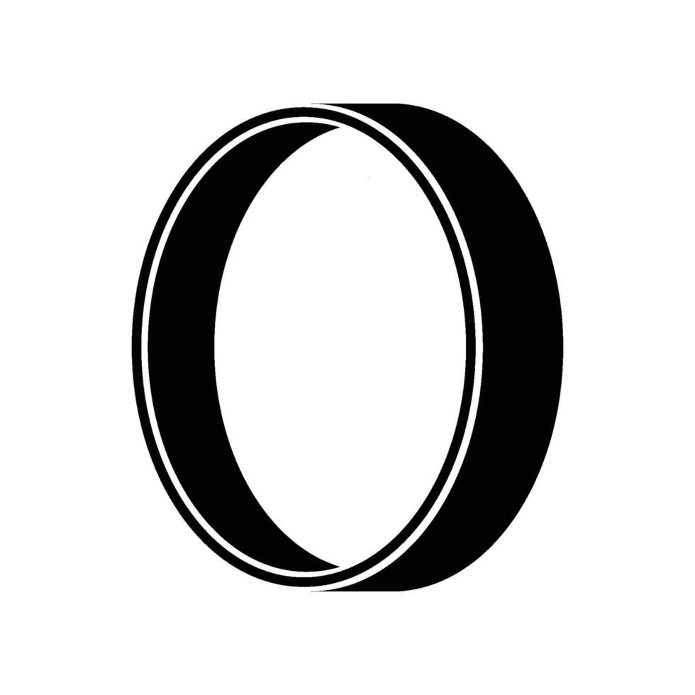 ring icon simple vector