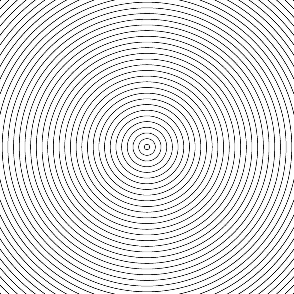 Concentric Circular Line Pattern Design vector