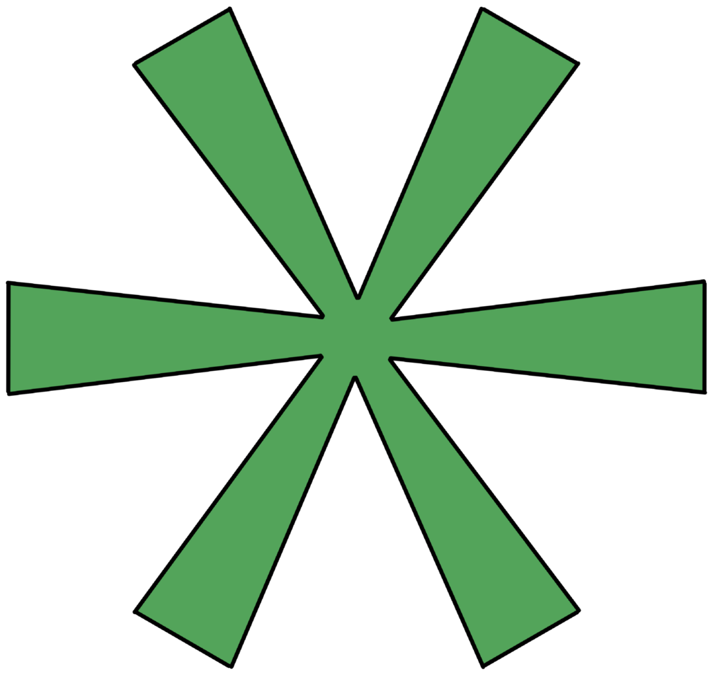Retro green sparkle png