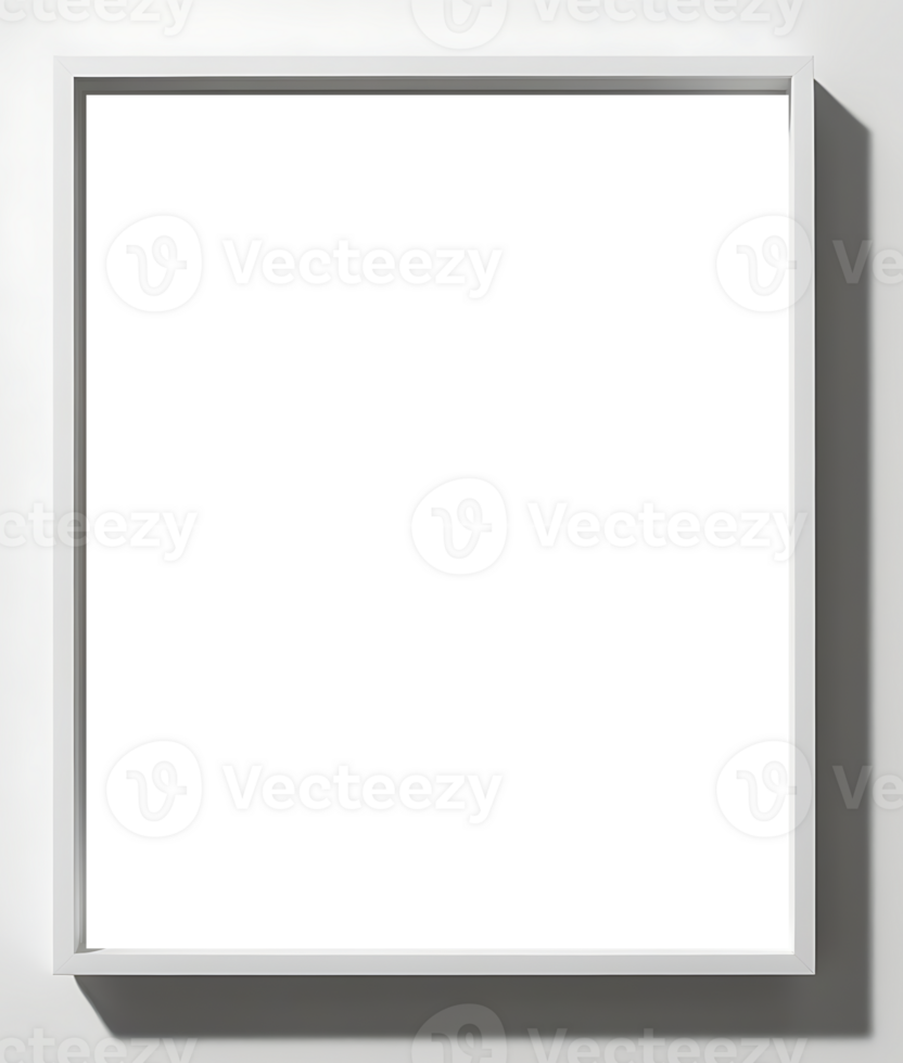 white square frame on a wall with a checkered background png
