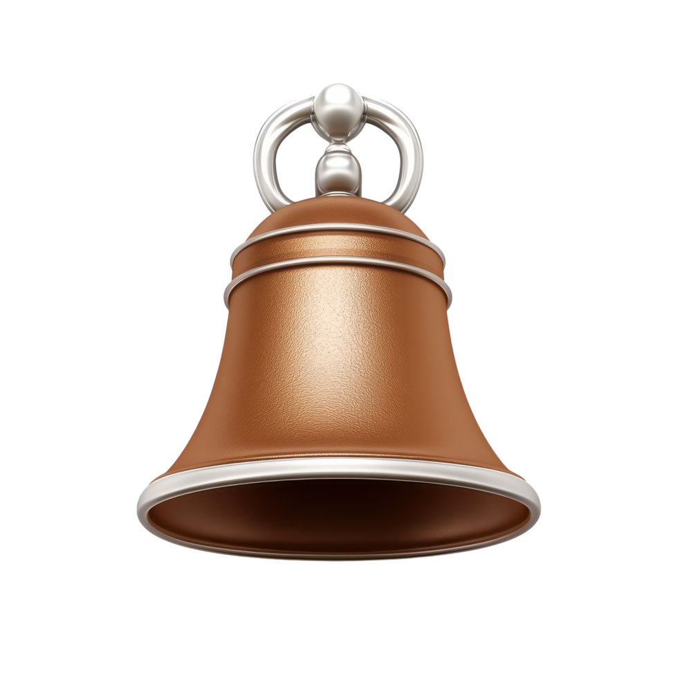Bell Symbol for Notifications and Alerts on Transparent Background png