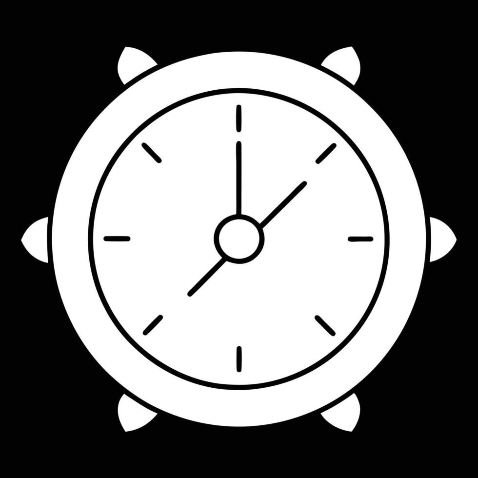 Frame with clock vector