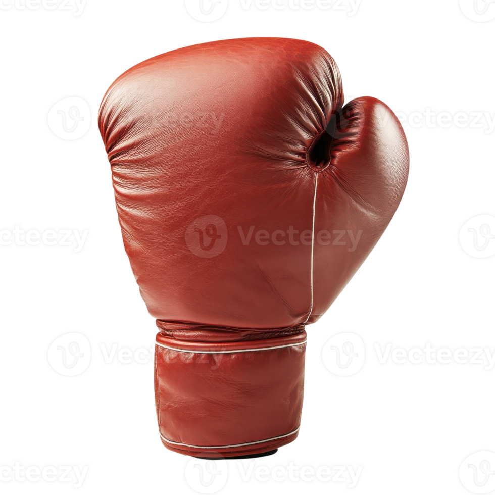Boxing Glove Isolated for Sports Training and Promotion on Transparent Background png